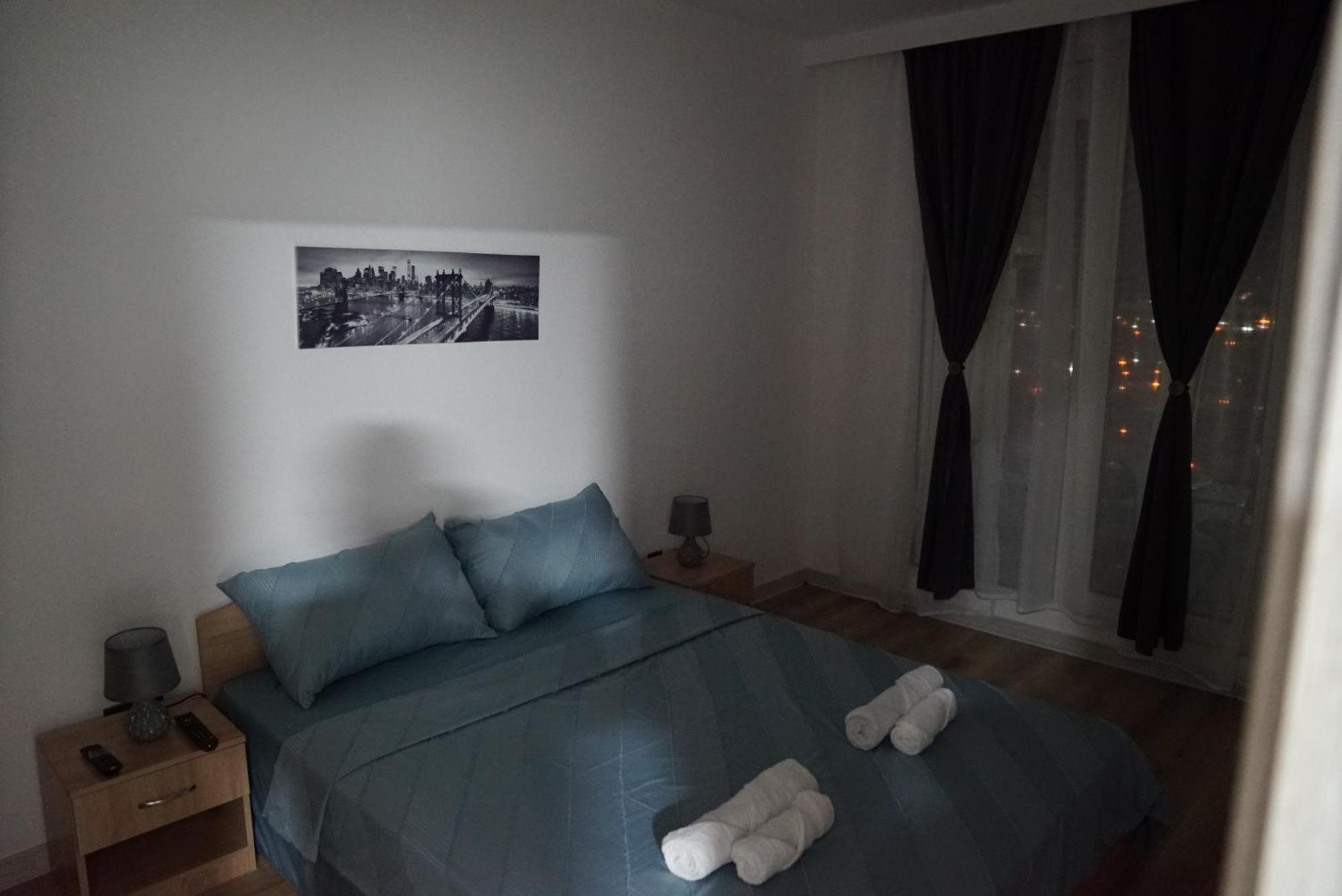 Skopje Sky City 19Th Floor Twin & 12Th Floor & 25Th & 33 Floor Apartments & With Pool & Spa & Gym & Parking Included In Price Exterior photo